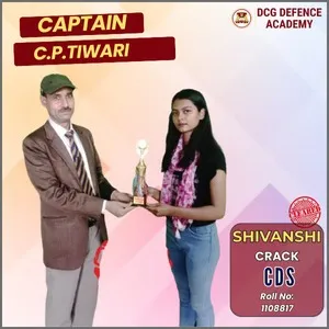 CDS student success after coaching at DCG Defence Academy